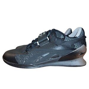 Reebok Legacy Lifter II Mens 12 Black Weightlifting Shoes Powerlifting Gym